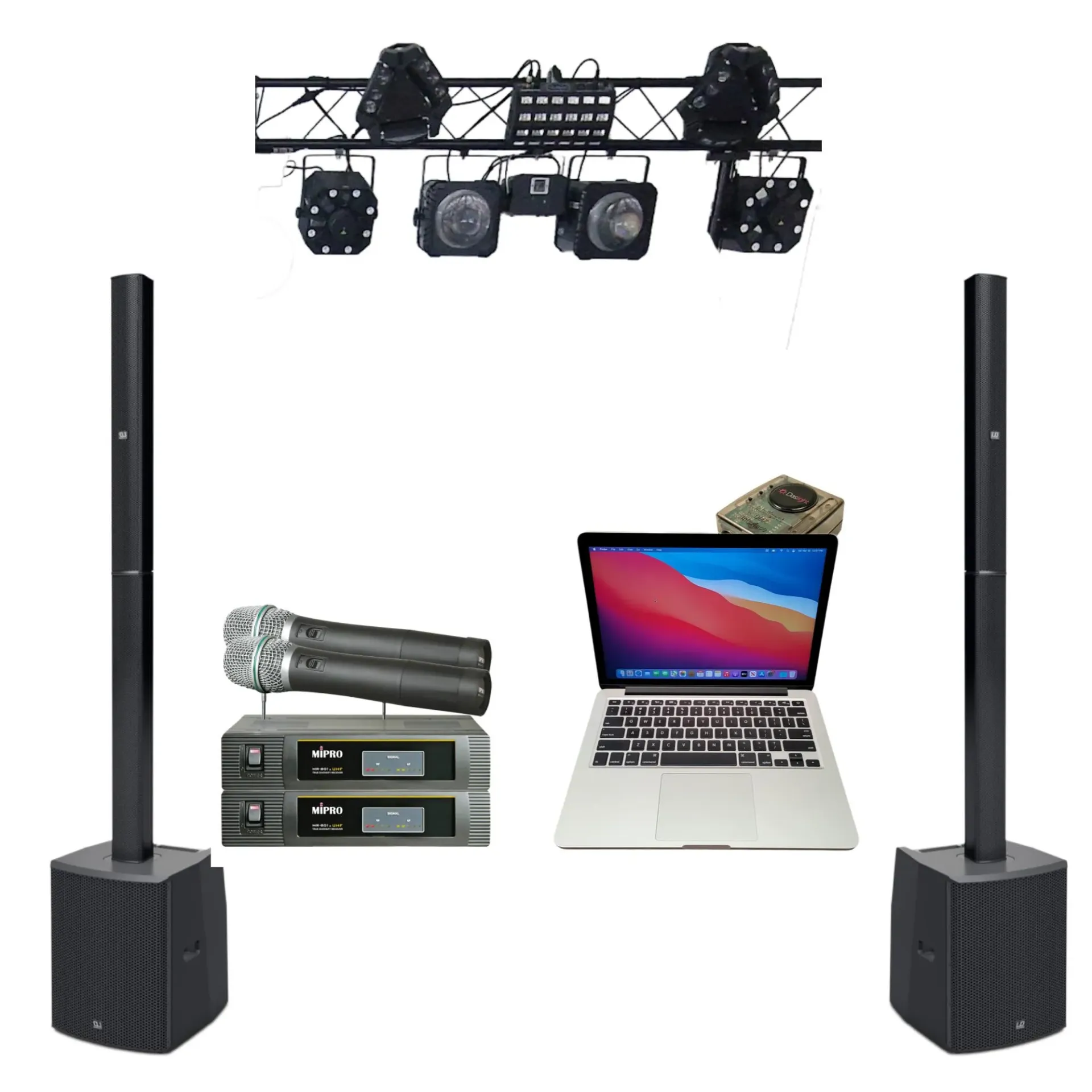 Pack DJ 2 - Lumières+Son Complet (Maui)