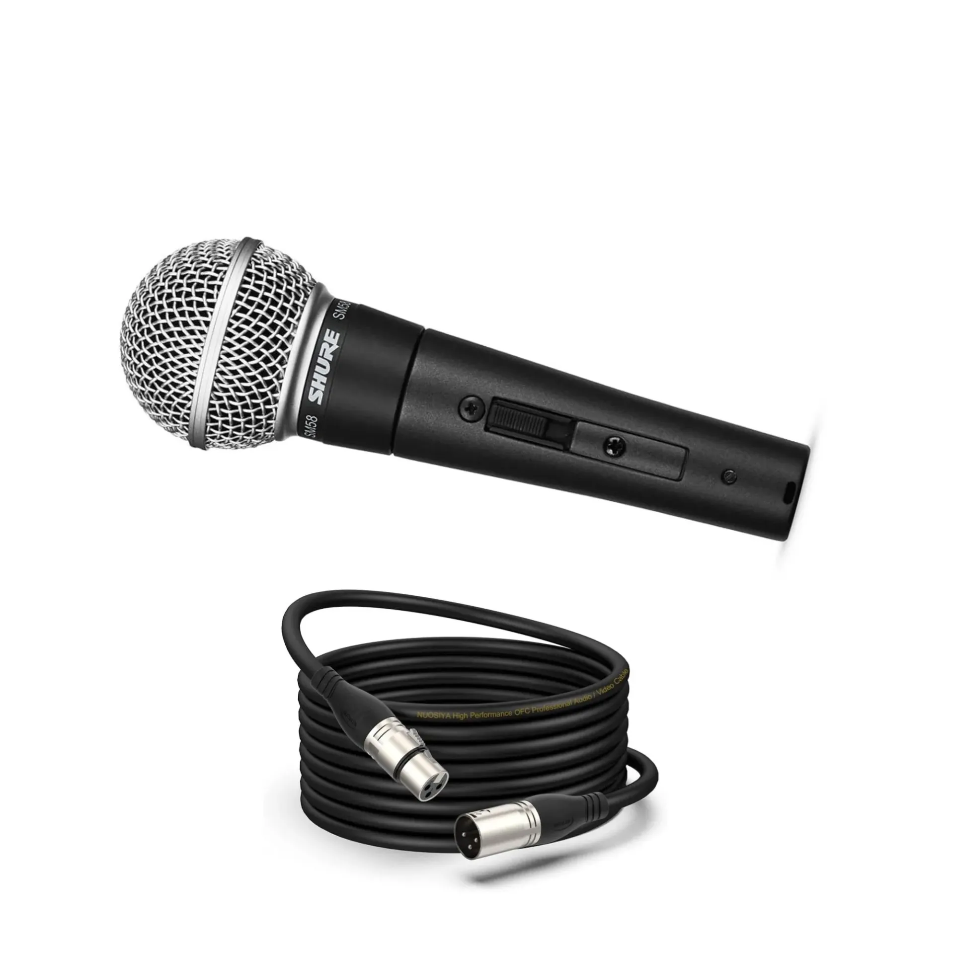 Micro filaires Shure SM58