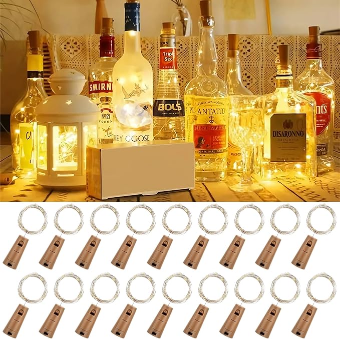 Guirlandes LED Bouchons Bouteilles